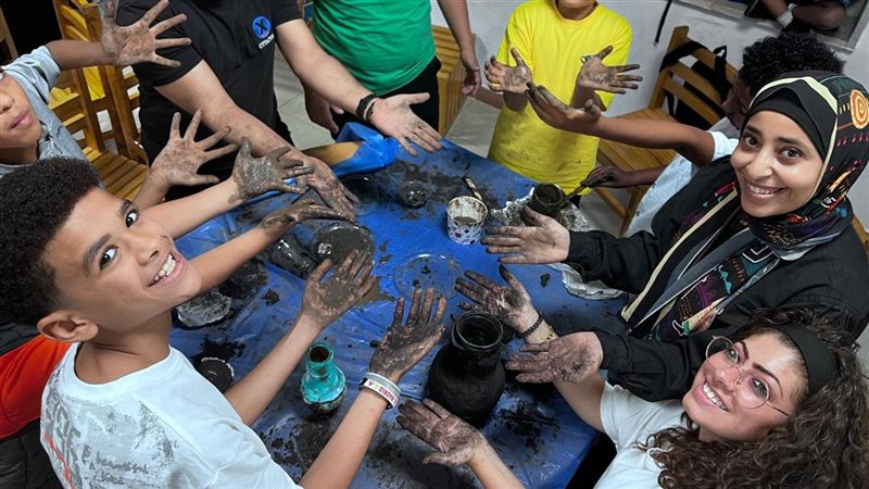 جانب من ورش العمل