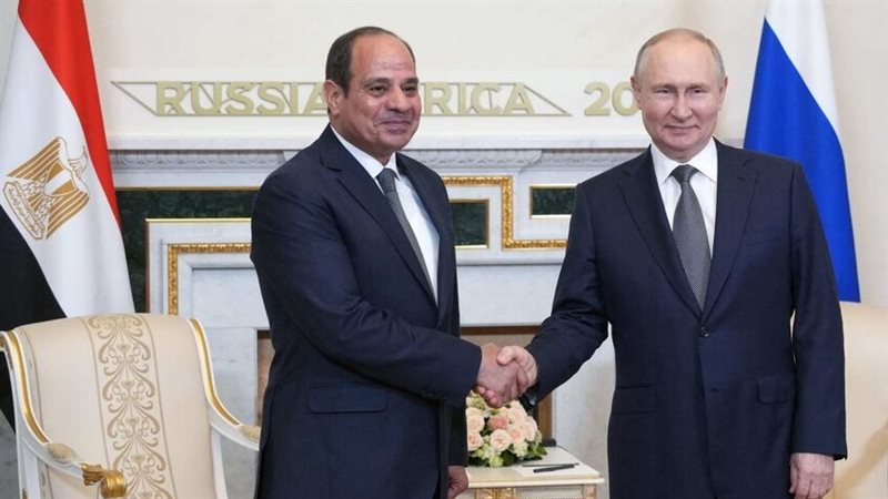 الرئيس السيسي وبوتين