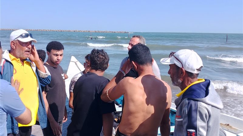 شاطئ راس البر اليوم