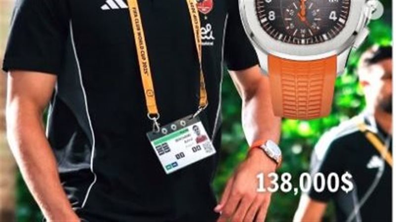 ساعات لاعبي الأهلي