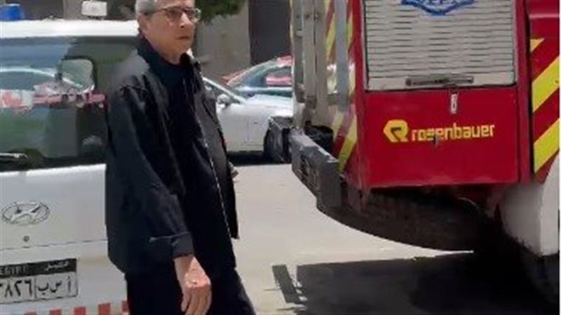 جنازة والد تامر عبد