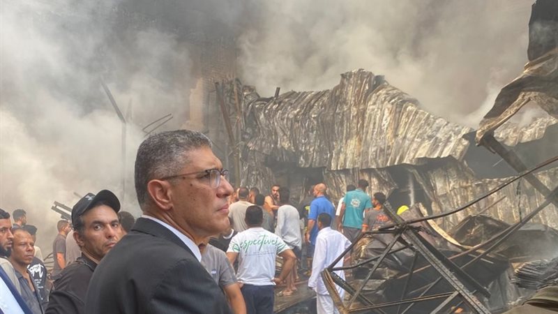 محافظ الجيزة يتابع