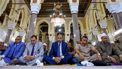 احتفالًا بالعام الهجري.. احتفالية بمسجد العارف بالله بسوهاج بحضور المحافظ 