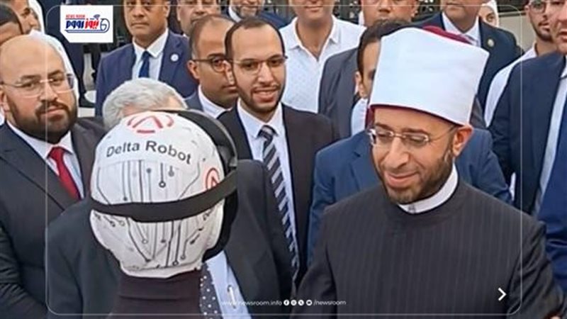 استقبال وزير الأوقاف