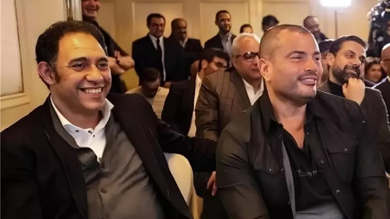 عمرو دياب وعمرو مصطفى