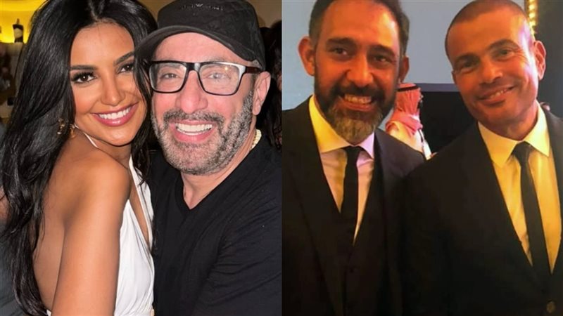 عمرو دياب وعمرو مصطفى