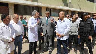 محافظ الجيزة يتفقد مستشفى الحوامدية العام للوقوف على جودة الخدمات الصحية 