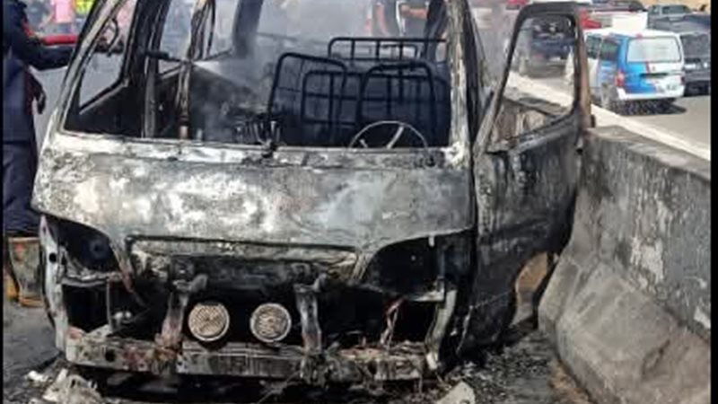 آثار الحادث