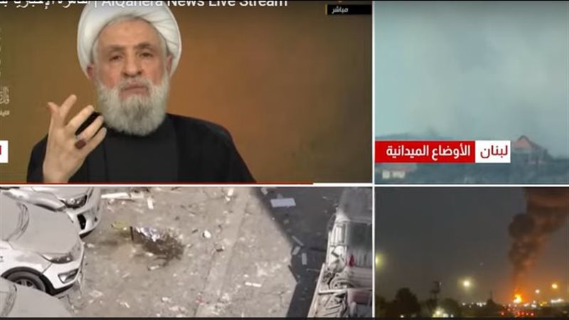 كلمة نعيم قاسم اليوم