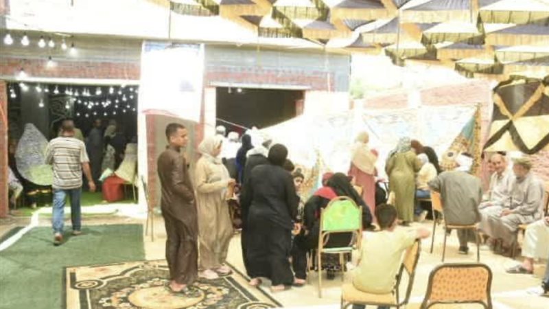 جانب من اعمال القافلة