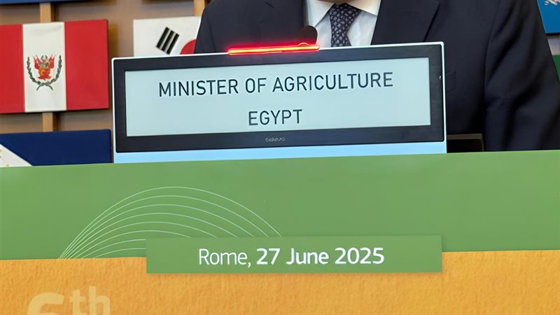 وزير الزراعة علاء