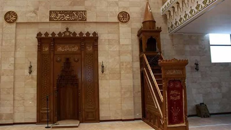 مسجد داخل دير سانت