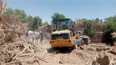 إزالة 20 حالة تعديات بناء في المهد وفصل تياركهربائي للمتغيرات بإبشواى