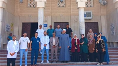 مديرية أوقاف شمال سيناء تشارك فى الحملة القومية للتبرع بالدم