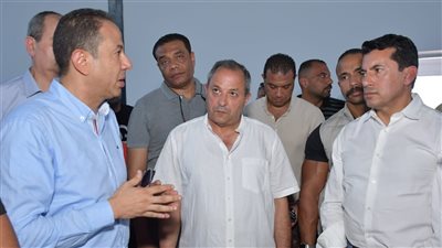 وزير الشباب والرياضة يتابع سير العمل في أعمال تطوير نادي المصري البورسعيدي