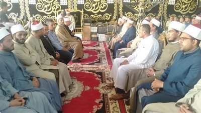 منطقة وعظ المنوفية تقدّم واجب العزاء لأهالي ضحايا المنوفية