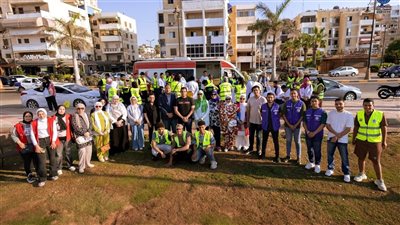 حزب مستقبل وطن يشارك في حملة التبرع بالدم ببورسعيد