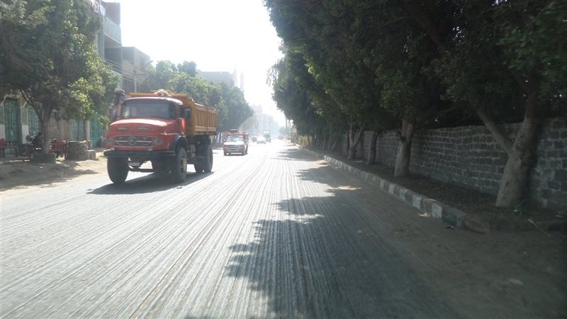 الطريق الزراعي بسوهاج
