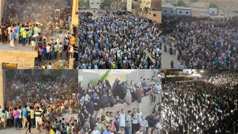 صورة من الجنازة