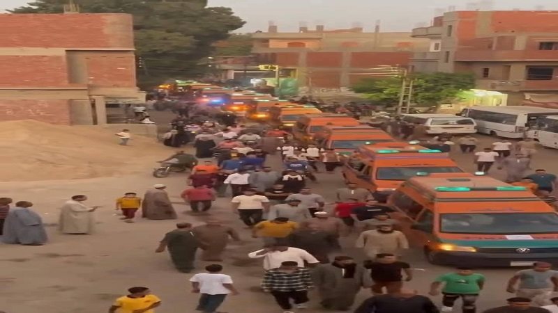 جنازة فتيات المنوفية