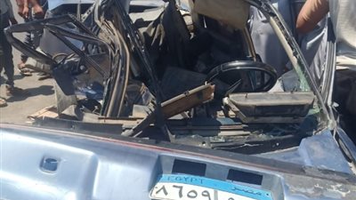 إصابة 8 أشخاص جراء حادث حادث تصادم توناية بسيارة ملاكي بطريق أبو المطامير