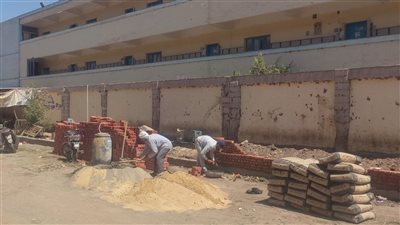 إستبدال نقاط تجميع القمامة بأحواض من الزهور والأشجار في الفيوم