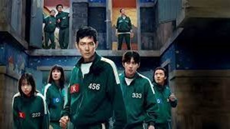 مسلسل لعبة الحبار