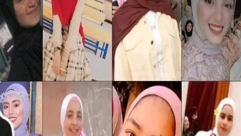 ضحايا حادث المنوفية