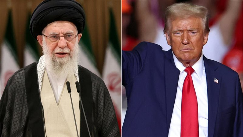 ترامب والمرشد الإيراني