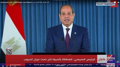 ننشر كلمة الرئيس عبد الفتاح السيسي في الذكرى الـ12 لثورة 30 يونيو  