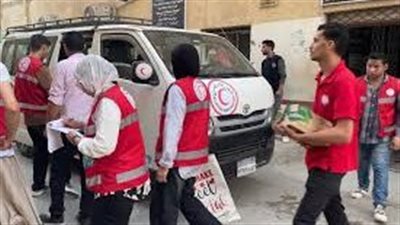 الهلال الأحمر يواصل تقديم الدعم للمصابات وأسر ضحايا حادث الطريق الإقليمي