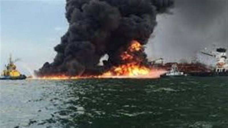 انفجار ناقلة