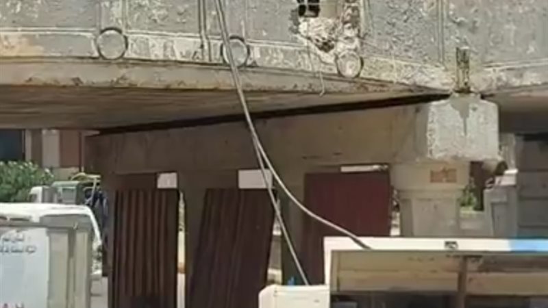 أعمال هدم نفق المندرة