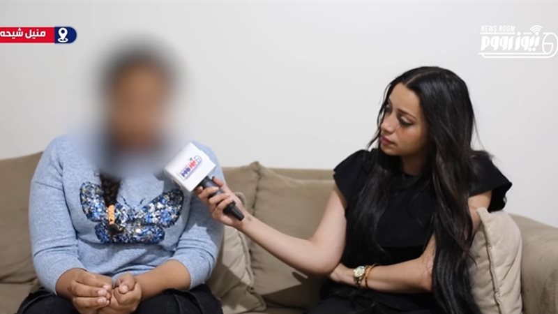 الطفلة أثناء حديثها