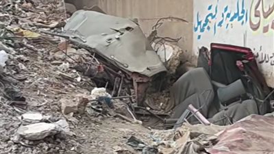 تفاصيل انهيار عقار بكفر الشيخ تسبب في وفاة شاب داخل سيارته