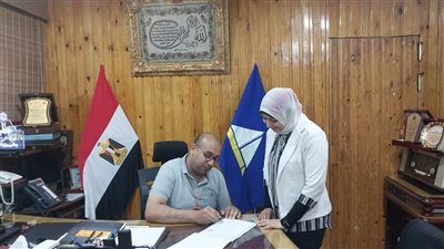 اعتماد نتائج امتحانات الصف الثالث بمدارس التمريض في دمياط