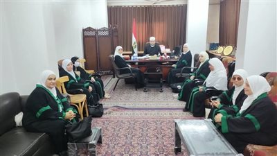  واعظات الأوقاف يقدِّمْنَ واجب العزاء في ضحايا حادث الطريق الإقليمى بالمنوفية 