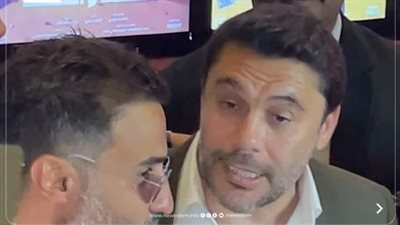 أحمد حسن ومصطفى ومحمد شوبير .. نجوم الكرة في العرض الخاص لفيلم أحمد وأحمد