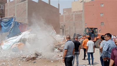 محافظة الجيزة: إزالة وإخلاء مخازن مخالفة تشكل خطراً على المواطنين بالطابية