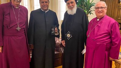 رئيس أساقفة الكنيسة الأسقفية يزور مطران سمالوط لتعزيز روح المحبة والتعاون