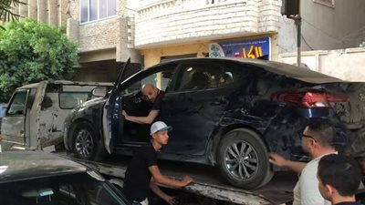 تعرض الكاتب الصحفى محمد سعد عبدالحفيظ لحادث تصادم 