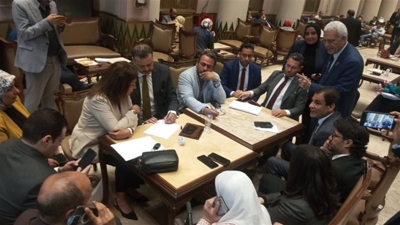 النواب بعد انسحابهم
