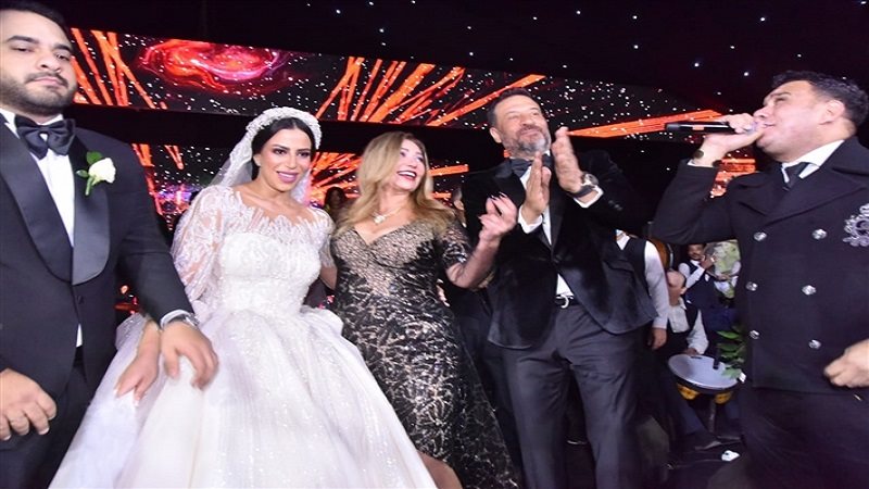 حفل زفاف ابنة الفنانة