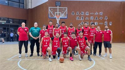 منتخب مصر الأولمبي يفوز على كولومبيا في البطولة الدولية للسلة بالصين