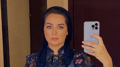 هبة مجدي تنشر بعض من صور كواليس مسلسل حرب الجبالي 