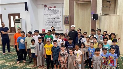 استمرار النشاط الصيفي للأطفال بمساجد السويس وترحيب من أولياء الأمور 