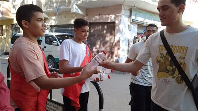 لفتة إنسانية من تعليم الفيوم أمام لجان الثانوية العامة 