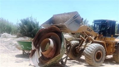 أسيوط: إزالة 24 حالة تعدي على أراضي زراعية وأملاك دولة ومتغيرات مكانية 