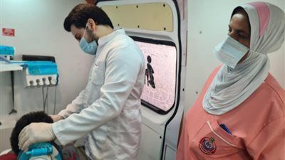 تشغيل عيادة الأسنان المتنقلة لأول مرة ضمن 6 عيادات  لتقديم خدمات طبية متكاملة