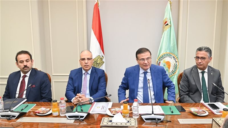 وزراء الري والزراعة